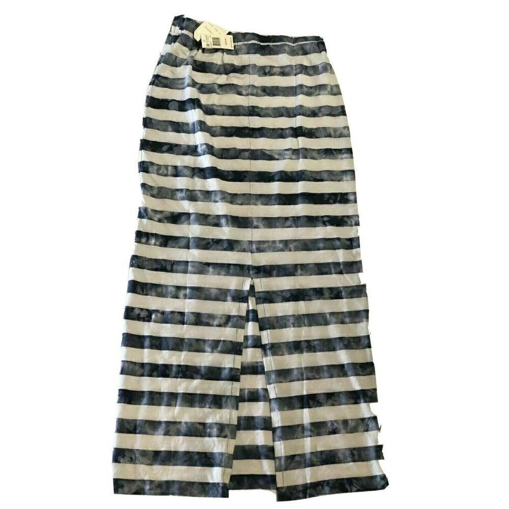 Element Women's Cotton Blend Beach Casual Florence Tie Dye Striped Maxi Skirt - Picture 11 of 12